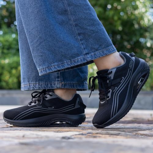 Image of AOV Women's Wide Arch Support Walking Shoes Orthotic Tennis Sneakers | Plantar Fasciitis, Wide Width, All Day Comfort for Standing, Walking, Supportive Cushioning, Foot Pain Relief, Non-Slip