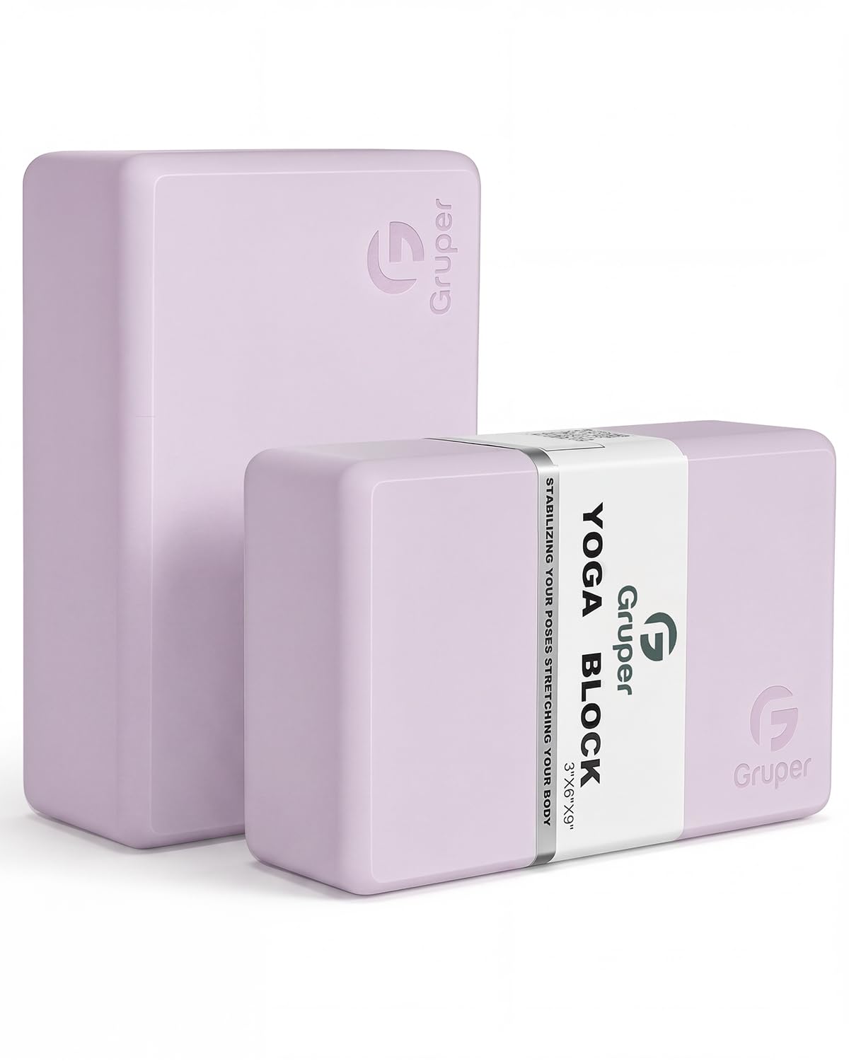 Gruper Yoga Blocks 2 Pack