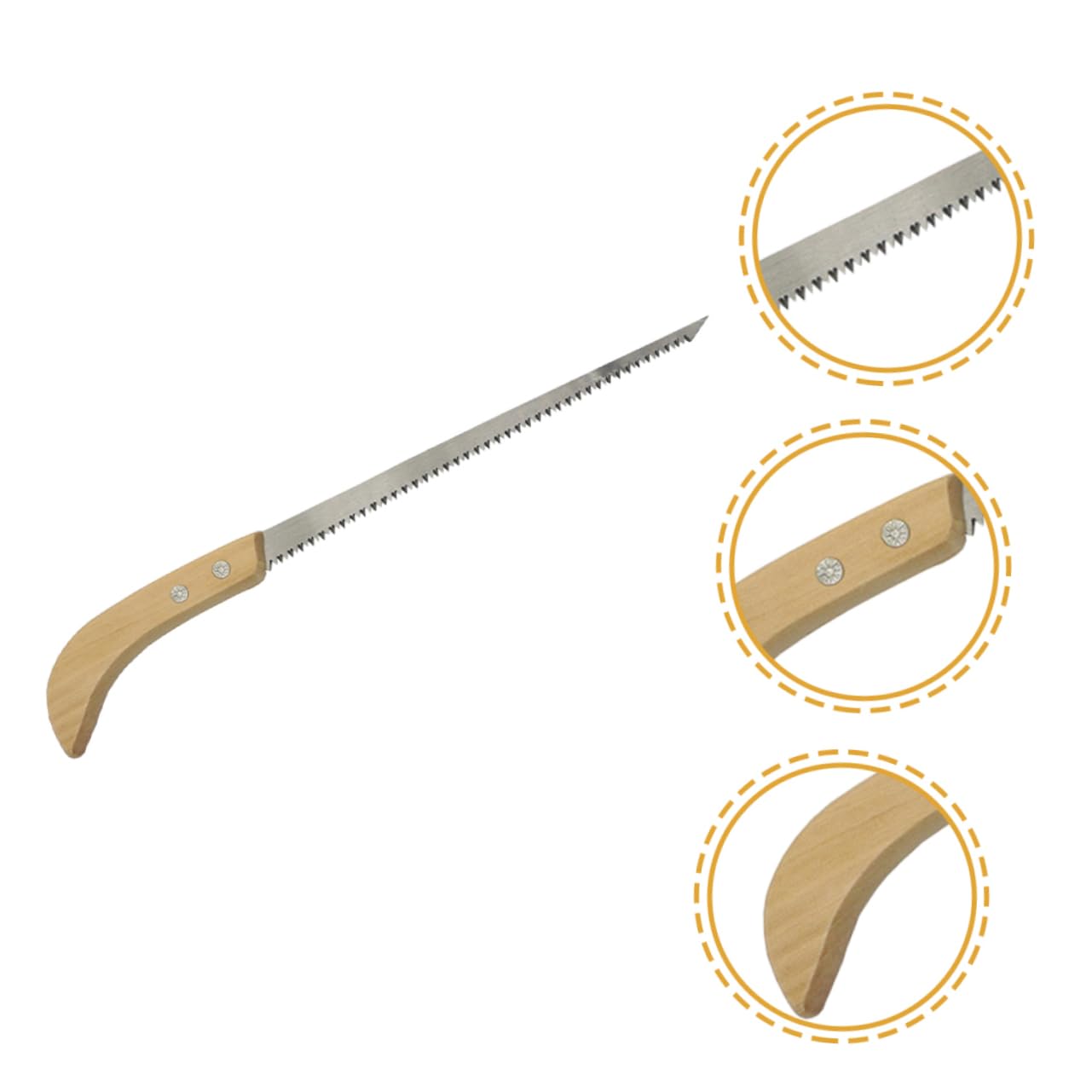 4pezzi Giardinaggio Saws Utensile Per Pruning e Camping Per e Attività Outdoor