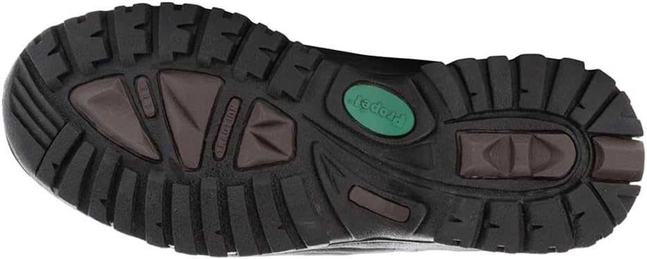 Propet Mens Shield Walker 6 Inch Waterproof Composite Toe Work Safety Shoes Casual - Black - Image 5