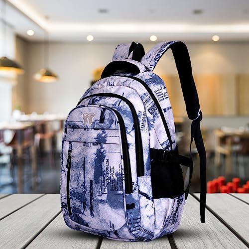 Image of Tinytot 30Litre School Bag Water-Resistant Laptop& Travel Backpack - Unisex Large 19 Inches Multipurpose Travel Backpack for Boys & Girls, Men & Women- Ideal for College and School and office Use