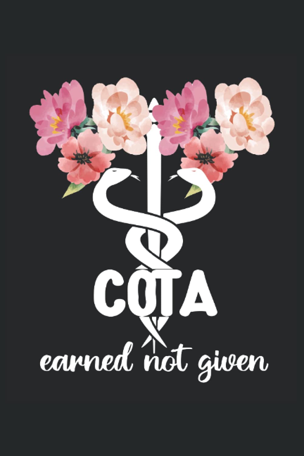 Certified Occupational Therapy Assistant Notebook: Caduceus COTA Lined Journal 120 Pages 6x9 Inch for Proud Certified Occupational The Assistant