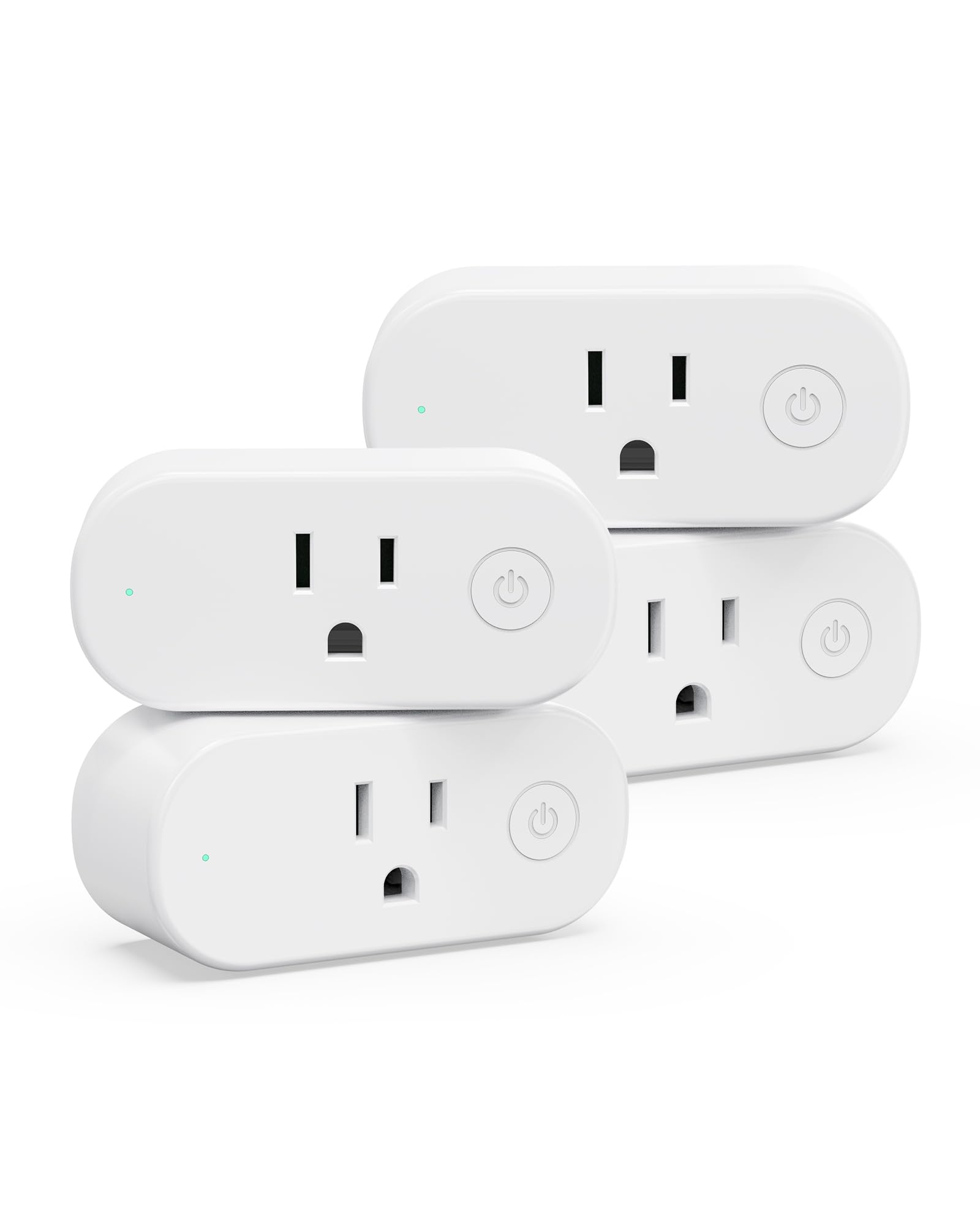 Loocam Smart Plug Compatible with Alexa Mini Smart Home Wi-Fi Outlet No Hub Required Timer Function App Control