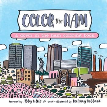 Paperback Color the Ham: A Down in the Ham Coloring Book