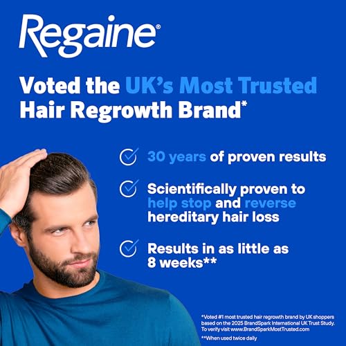 Regaine For Men Extra Strength Foam - Scientifically Proven To Help Stop Hereditary Hair Loss - Minoxidil Foam for Hair Regrowth - (3 x 73ml), Packaging May Vary - Image 3