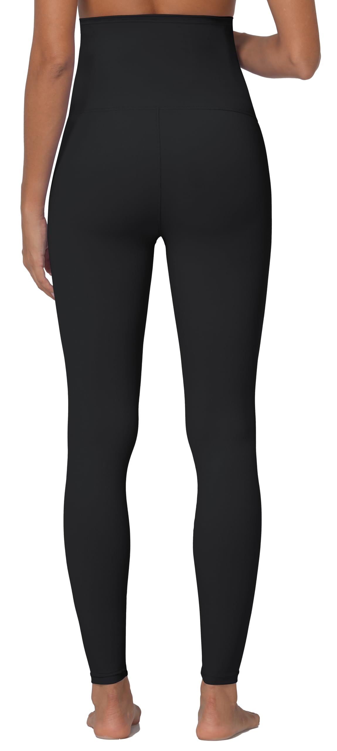 Sunzel SUNZFLY Leggings Premaman da Donna, Morbidi, a Vita Alta, per Yoga, Allenamento, Lounge, Comfort per Tutto Il Giorno, Nero, L
