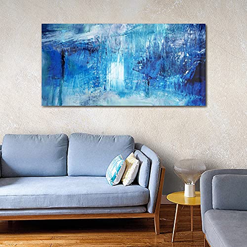 Image sur verre 140x70cm salon chambre tableau abstraction murale