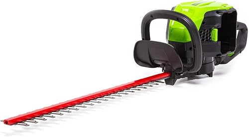 Greenworks Pro - Cortadora de setos inalámbrica sin escobillas de 80 V, 24 pulgadas, solo herramienta