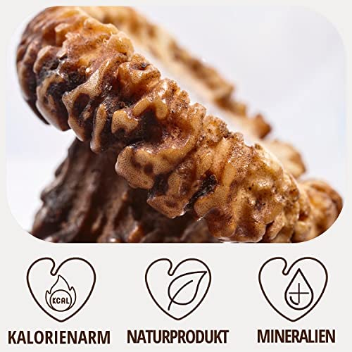PetLove Damhirsch Geweihstange für Hunde & Welpen • Hirschgeweih Hund • Natürliches Geweih • Kauspielzeug Größe L (151-225g)