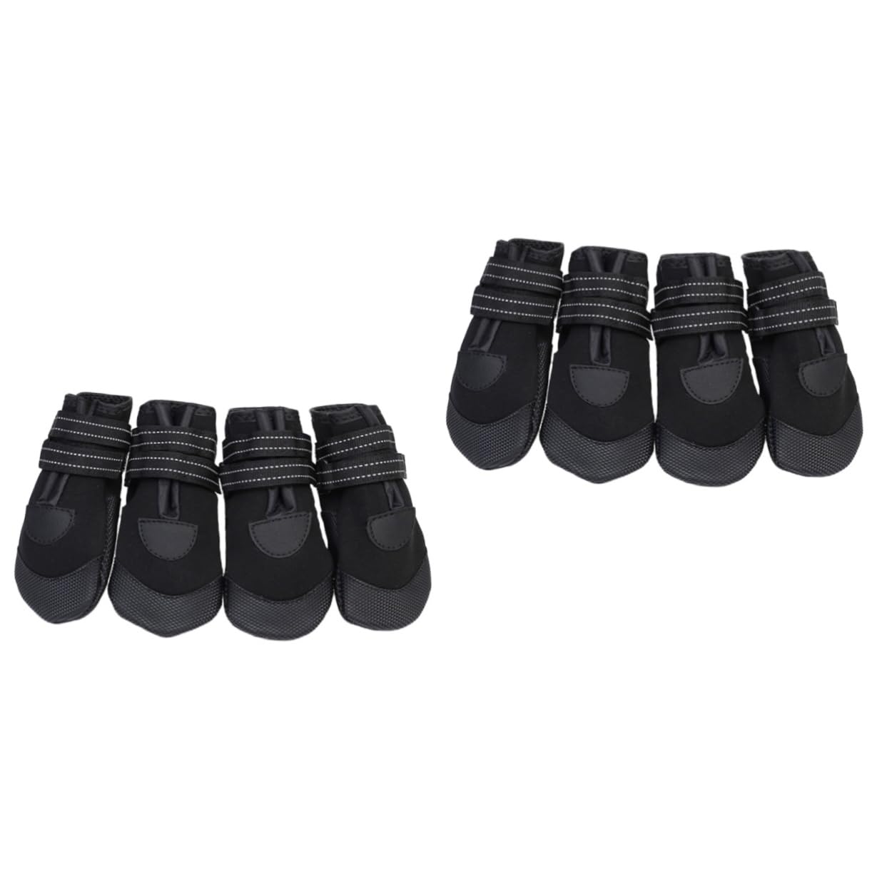 Supvox 8stücke Winter-warm Pet Dog Schuhe wasserdichte Und rutschfeste Boots Mit Reflektoren Für Kleine Mittlere Hunde Für Und Pfotenschutz