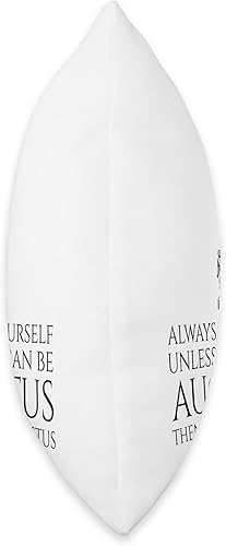 Miniatura 2 de Ancient Rome Emperor Augustus Gifts Ancient Rome-Always Be Yourself A less You Can Be Augustus - Almohada de 18 x 18 pulgadas, multicolor