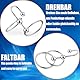 HarnröHren Dilatatoren Dilatoren für Frauen Katheter Penisplug Sounding Plug Eichelring für MäNner Metall Urethral Play Metal Hohl Cock Edelstahl Pennis Glans Rings Sexspielzeug