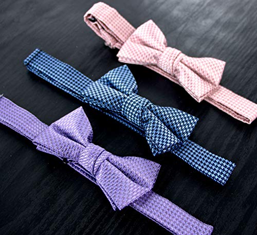 Spring Notion Boy's Textured Woven Bow Tie4