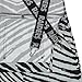 Zubaz NFL Unisex Adult Bib Overalls Zebra Lightweight, Las Vegas Raiders, X-Small