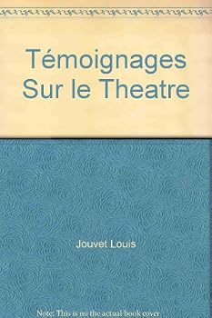 Paperback Temoignages sur le theatre Book