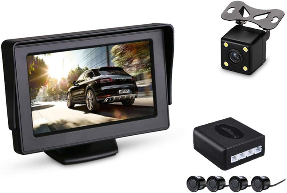 telecamera di sorveglianza con parcheggi radar