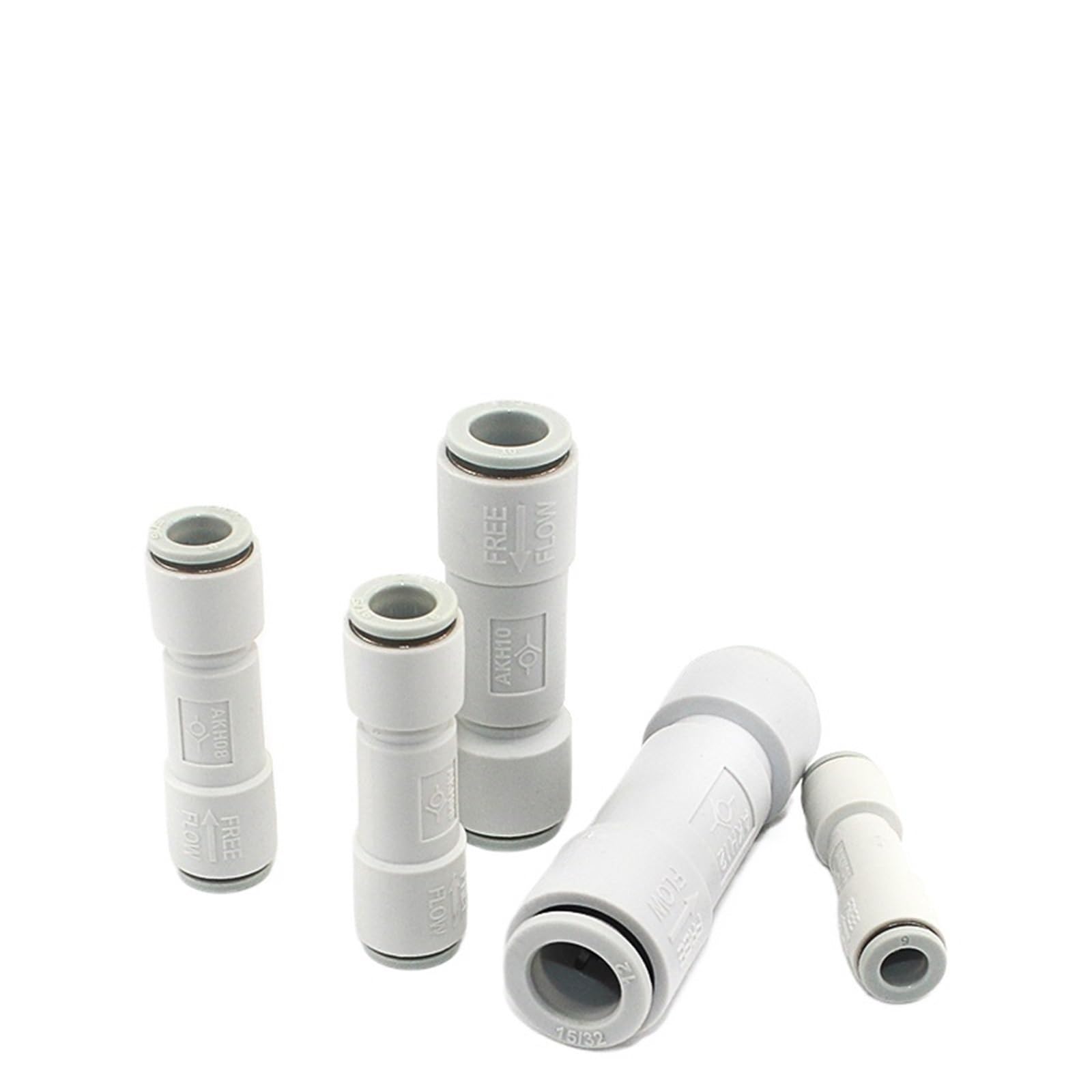 Válvula de retención para tubo de aire AKH06-00 conector neumático de inserción rápida 6mm