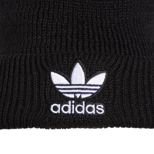 Adidas Originals Boys' Youth Originals Trefoil Beanie, Black/White 3, One Size #TOP2