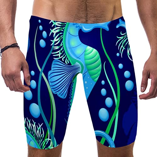 Traje de baño de Jammer de natación Endurance con diseño hidrodinámico multicolor L