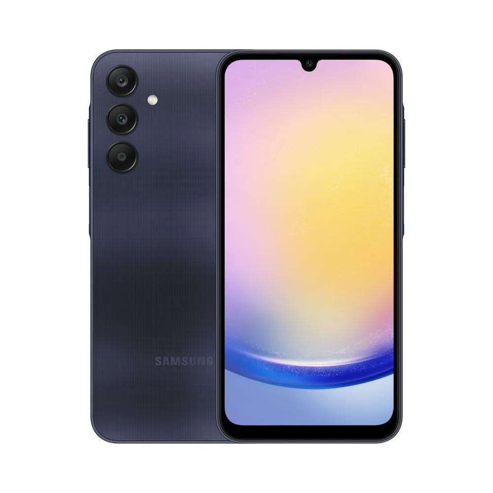 Galaxy　A25　ブラック Celular Samsung Galaxy A25 5G 128GB, 6GB RAM, Tela Infinita de 6.5