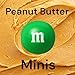 Klub Bulk Mini MM Peanut Butter Candy-1.5 lbs Peanut Butter Chocolate American Candy-Perfect for Snacking, Baking, and Sharing – Deliciously Smooth and Creamy Miniature Treats(24 oz)