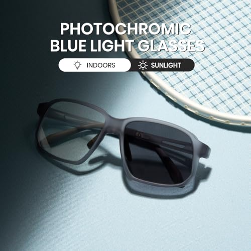 Cyxus 3-in-1 Photochromic Sports Goggles, Anti-Fog Safety Glasses for Basketball, Pickleball & In/Outdoor Sports 8329 — view 6