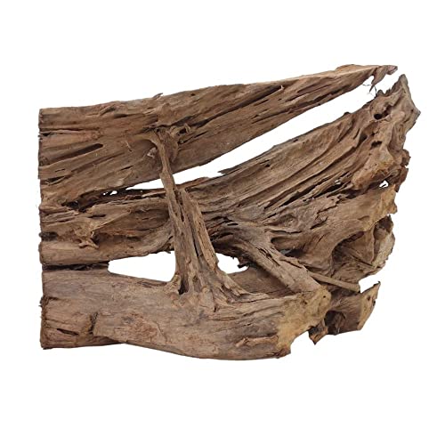 AquaOne Acuario Raíz Decoración XL Raíz de Manglar Aquascaping Madera Auténtica Nº 6615 Madera Decoración Plantas Acuáticas Paisaje Musgo Naturaleza Cover