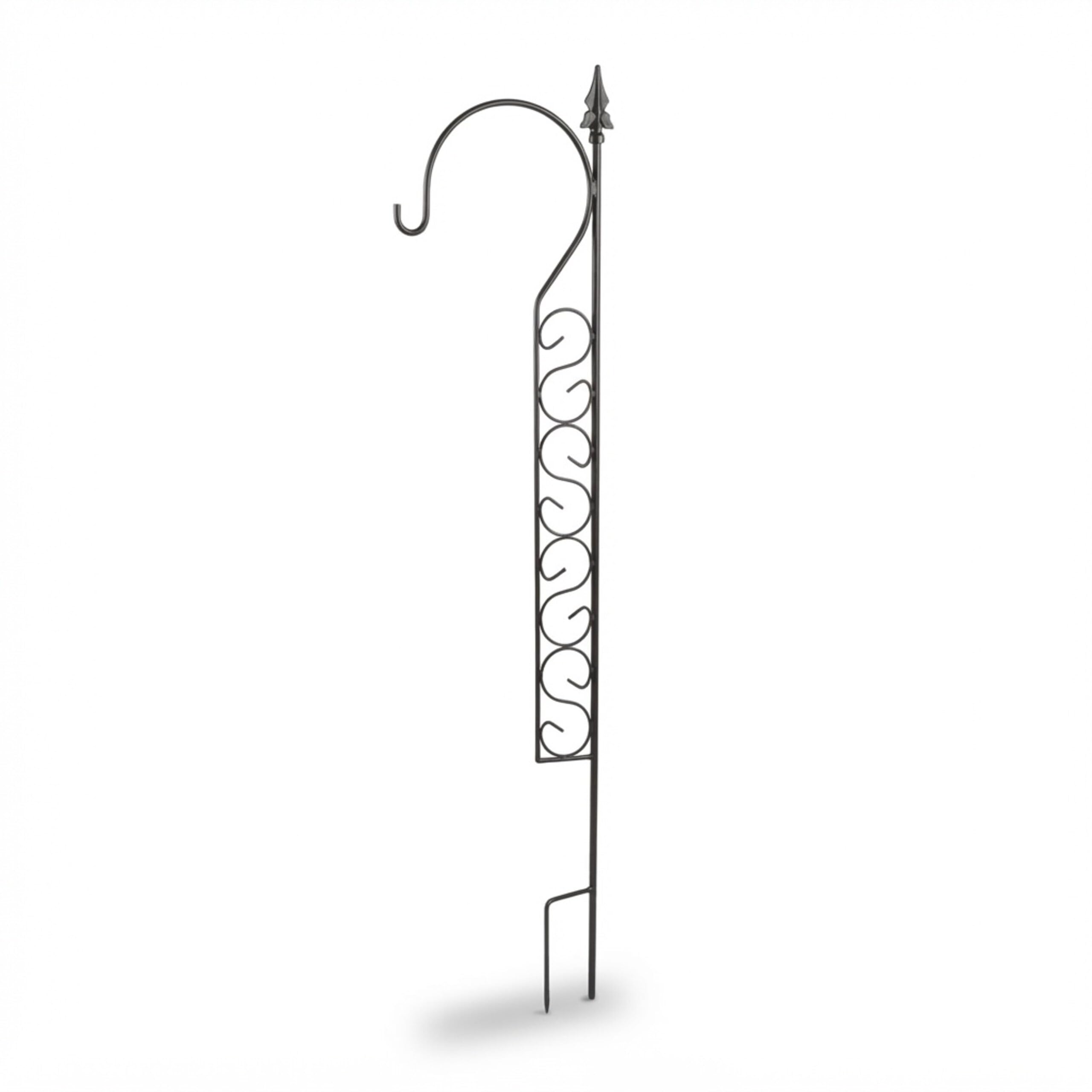 Relaxdays Supporto per rampicanti, Set da 2, HxB 116 x 28 cm, Arco da Giardino, griglia in Metallo