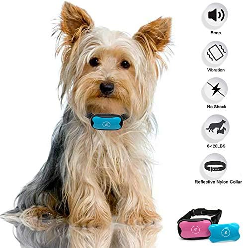 Jafaa Bark Collar Small Dog Barking Collar for Dogs Medium Large Stop Dog Barking Collars No Shock Bark Control Training Collar Humane and Safe Ultrasonic Bark Deterrent Device Best Anti Bark Collar
