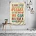 Tapestry For Wall If Something Offends You Please Let Us Know We Can All Use A Good Laugh Tapestry Funny Sogns Wall Hanging Decor(100X150CM)