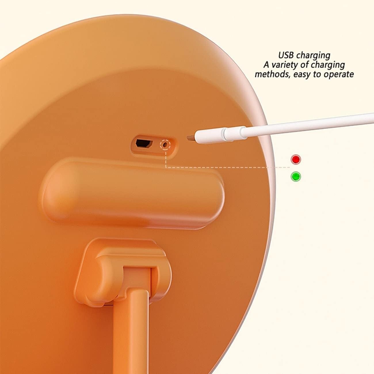 Organizer do makijażu z ekranem dotykowym LED – pudełko do przechowywania kosmetyków, pielęgnacji skóry, szminek, regulowane ściemnianie, ładowanie USB, idealna łazienka, sypialnia, komoda