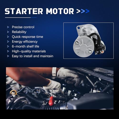 Motor de Arranque 12V 15T Repuesto para Komatsu Modelo 129136-77011 129400-77012 miniatura 5