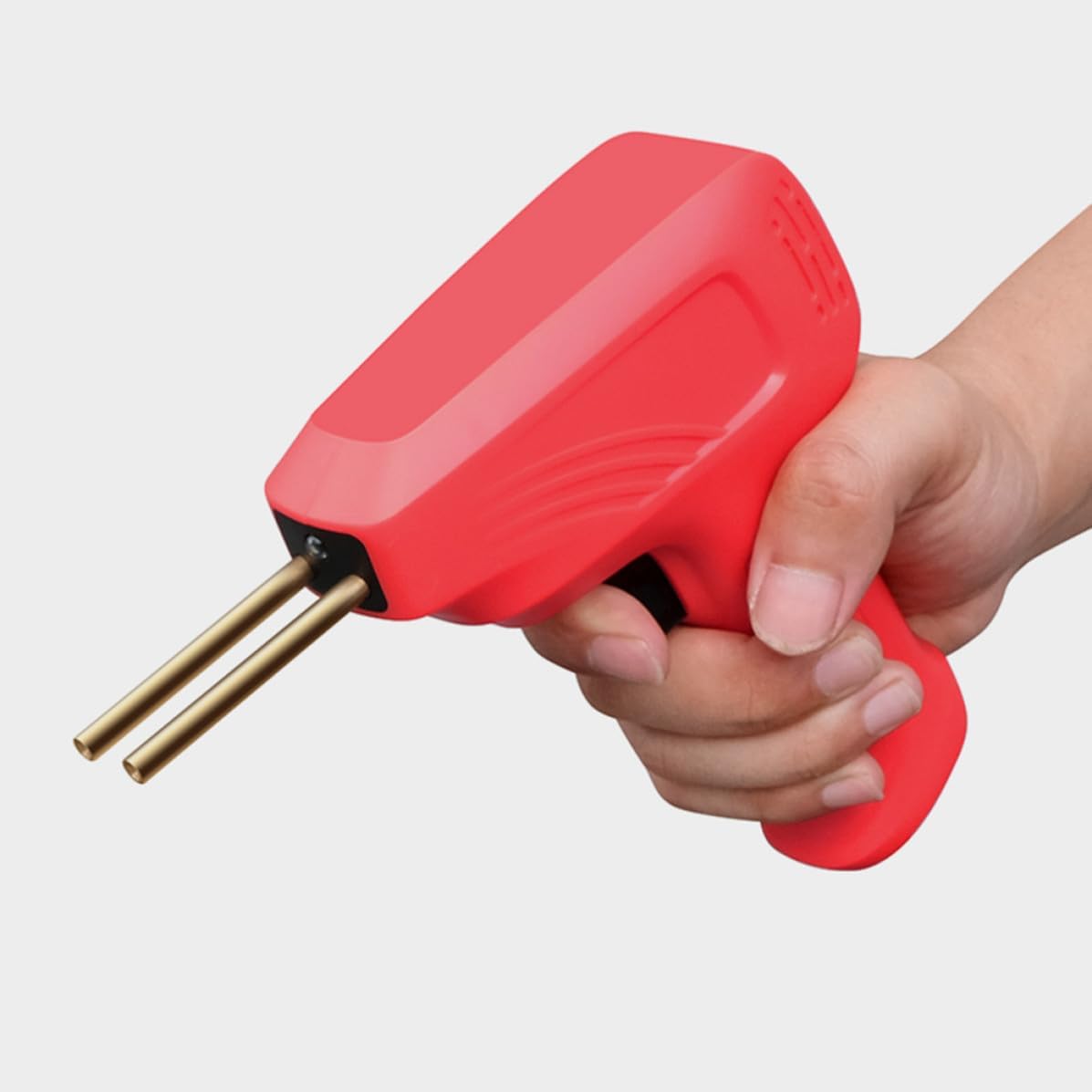 KICHOUSE 110v Plastic Welding Kit for Car Bumper Repair with 200 Staples, Quick Welding and Convenient Operation, Abs and Copper Material, US Plug Repair Tool for Bumper and Dashboard