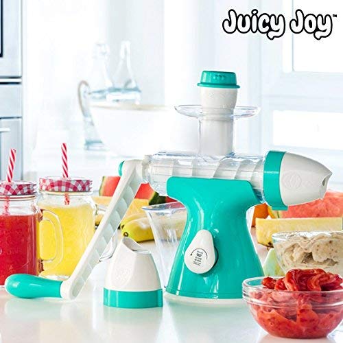 La original Juicy Joy! Heladera 100% natural sin leche. Máquina de helado saludable y natural sin conservantes, leche u otros alérgenos.
