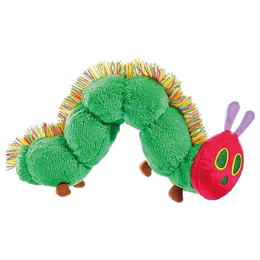 Schmidt Spiele 42274 Raupe Nimmersatt, Plüschfigur 28 cm