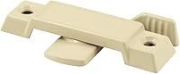 Prime-Line F 2783 Sash Lock for Aluminum/Vinyl Sliding Windows - 1/2" Latch, Diecast Zinc, Almond Finish, Easy Install