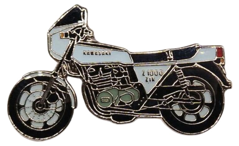 Pin for Kawasaki Z1 R, Pin for Kawasaki Z1 R, Z1R, Z1R, Z1000, Z1000, Lapel Pin, Motorcycle, Motorcycle Pin, Motorcycle Pin, poly bag