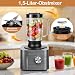 TopStrong Küchenmaschine 1100W,Küchenmaschine Multifunktions,11 Funktionen Food Chopper...