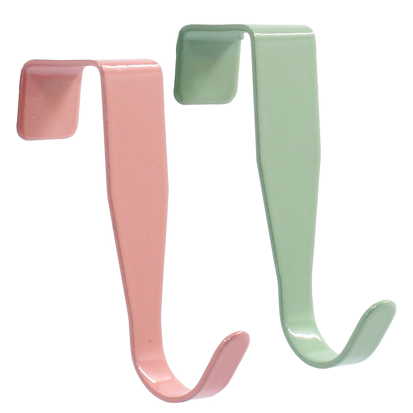Hordion 8-Pack Over Door Hooks - Carbon Steel -4