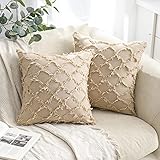 DISEÑO: El diseño de flecos queda genial. Son super bonitos y estilosos, con ese toque boho por los flequitos que lleva. Muy prácticos con cremallera para poder lavarlos sin el relleno .