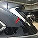 Beautost Fit for Toyota Highlander 2015 2016 2017 2018 2019 Chrome Rear Spoiler Wing Side Beveled Window Cover Trim