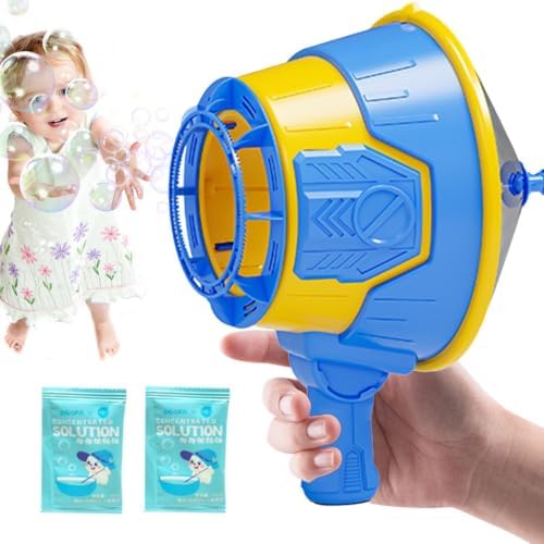 Bubble Maker Air Cannon, Handheld Bubble Blower, Interactive Outdoor Toy