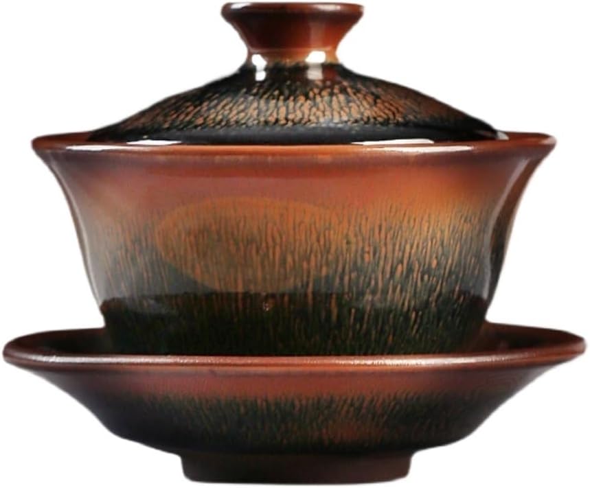 Gaiwan Chawan Tea Cup Bowl Set Soup Porcelain Ceramic