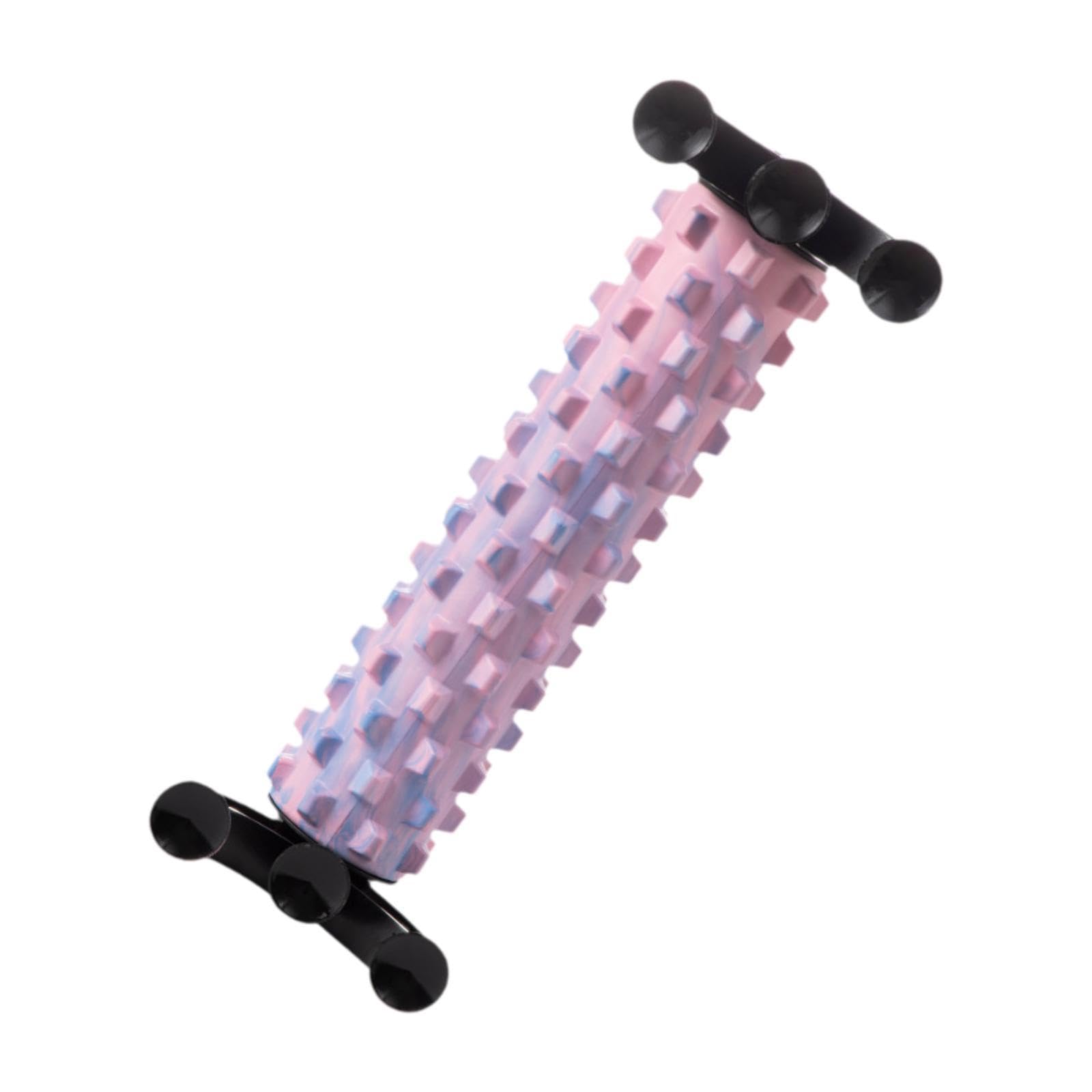 Schaumstoff Massagerolle mit Stütze für Tiefe Muskelmassage für Frauen, Leicht, Konturiert, Ideal für Fitnessübungen, Bunt