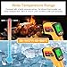 Infrared Thermometer Gun, Dual-Mode with Non-Contact IR & K-Type Thermocouple Probe Meature, -58°F to 1472°F High Accuracy Laser Temperature Gun with Emissivity, Humidity, for Cooking, Industrial Use
