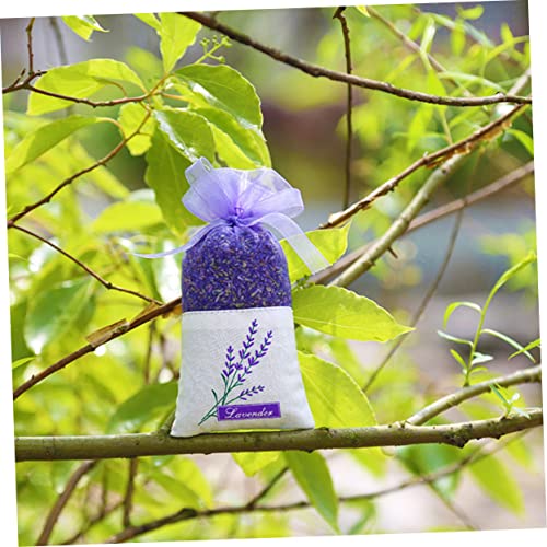 Luxshiny 50 Unidades Sacos De Cordão a Granel Lavanda Máquina De Lavar Sachês Para Gavetas e Armário