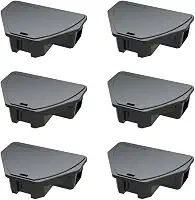 Armadilha para Ratos Ratazanas Camundongos Porta Isca Mult Control Up 6 Unidades