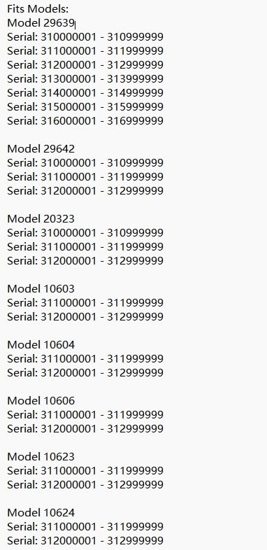 TRIPLE ZIP DUVET COVER Handle Grip FITS SRM-225U TC-210 35131102330