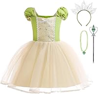 Vista 27 de Dressy Daisy - Disfraces de princesa para cumpleaños, Halloween, Navidad, fiestas, vestidos para bebés y niñas