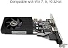 QTHREE GT 730 Graphics Card 4GB DDR3 128 Bits Dual HDMI VGA Low Profile Computer GPU Desktop Graphics Card for PC DirectX 11